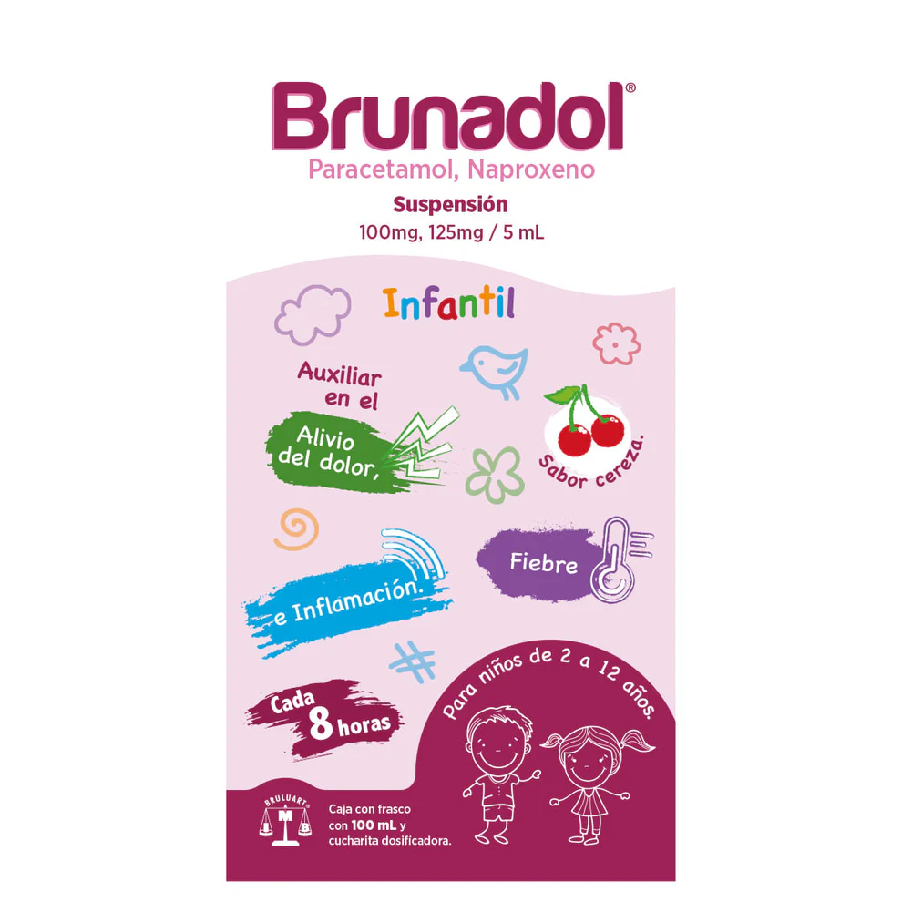 Gi Brunadol Susp 100mg/125mg